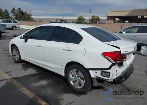 2015 Honda Civic Lx from USA, damaged, VIN 19XFB2F55FE277875